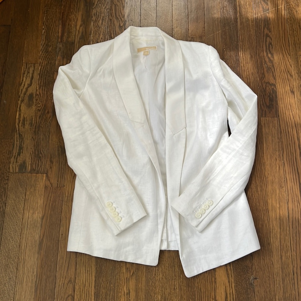 Michael Kors white blazer